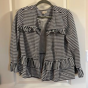 LOFT striped blazer